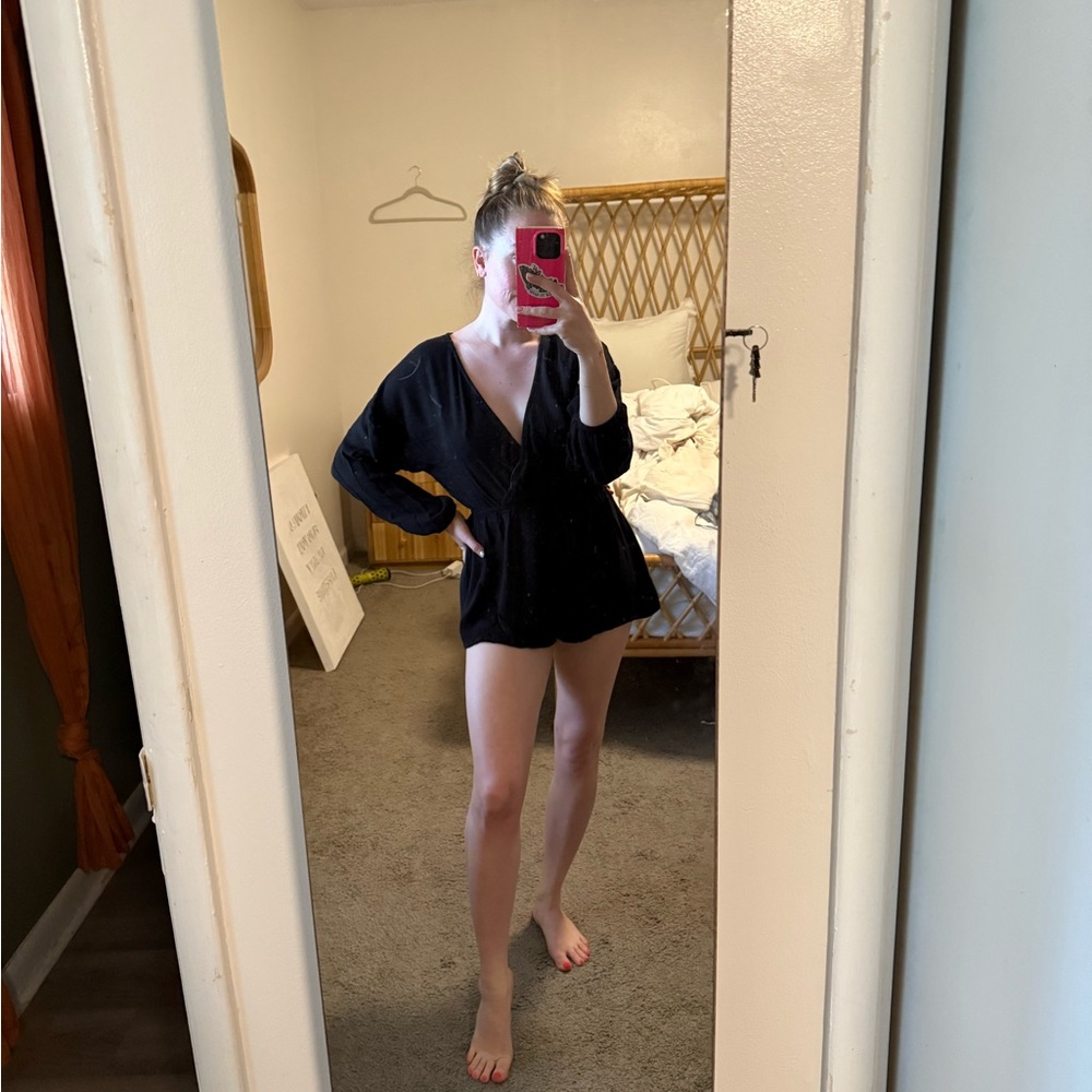 Tobi black romper